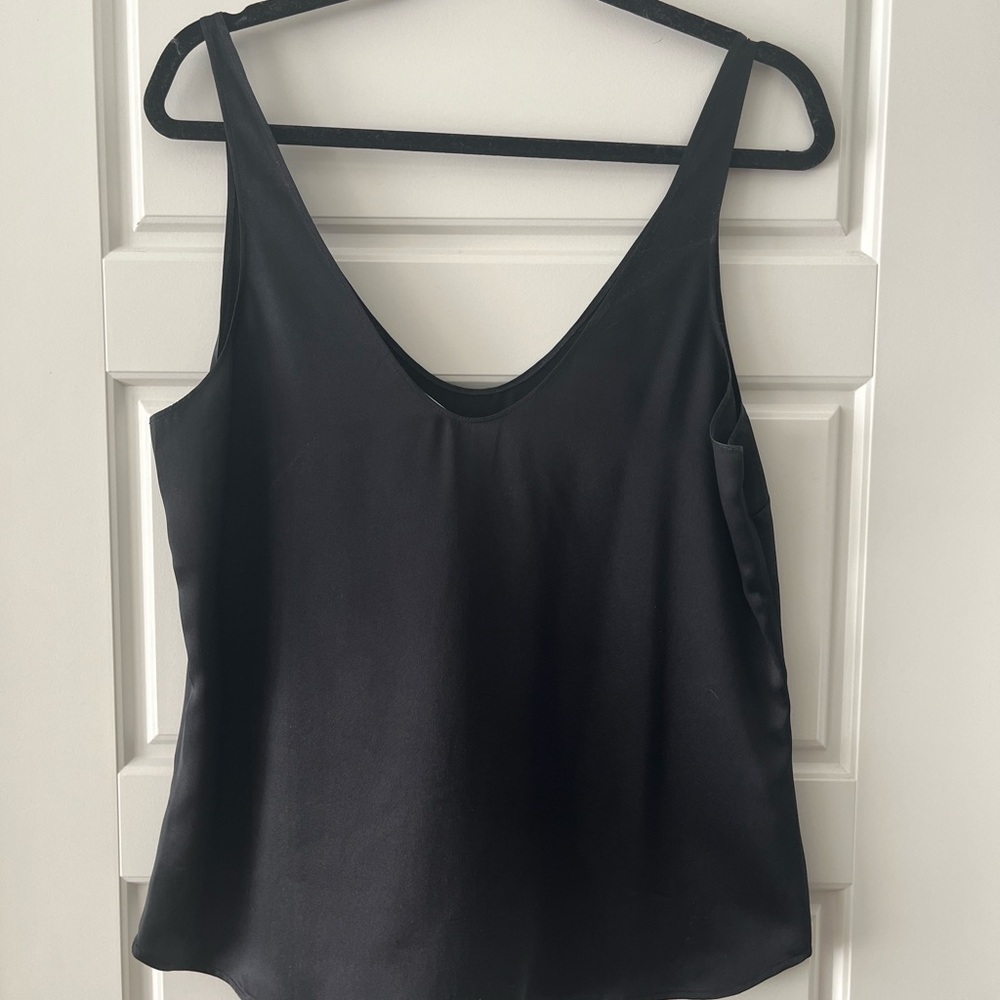 Reformation Black Camisole Top